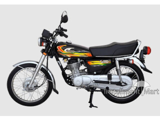 United 125CC Black 2022 on installment from Ruba Digital  [Islamabad]